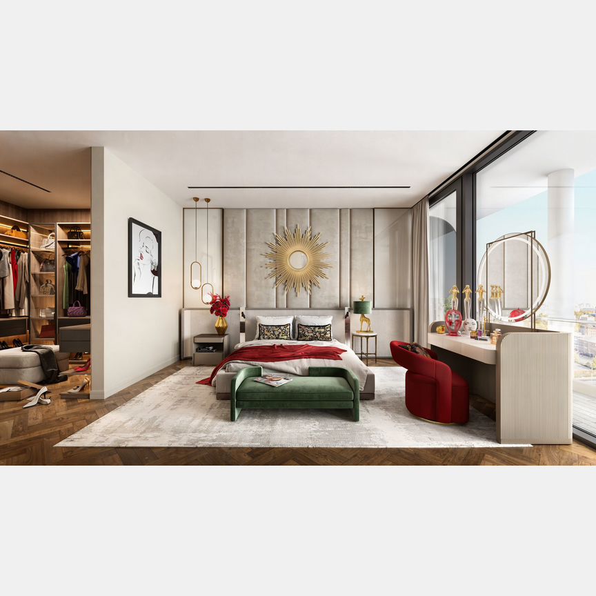 2-к. квартира, 67,6 м², 13/18 эт.