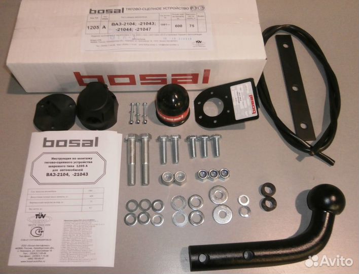 Фаркоп Ваз 2104, 21043, 21044, 21047 1981-2012