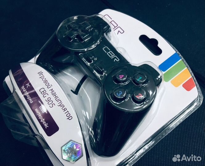 Проводной геймпад джойстик USB для PC TV BOX