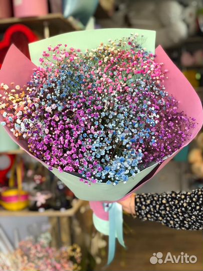 Букет из гипсофилы