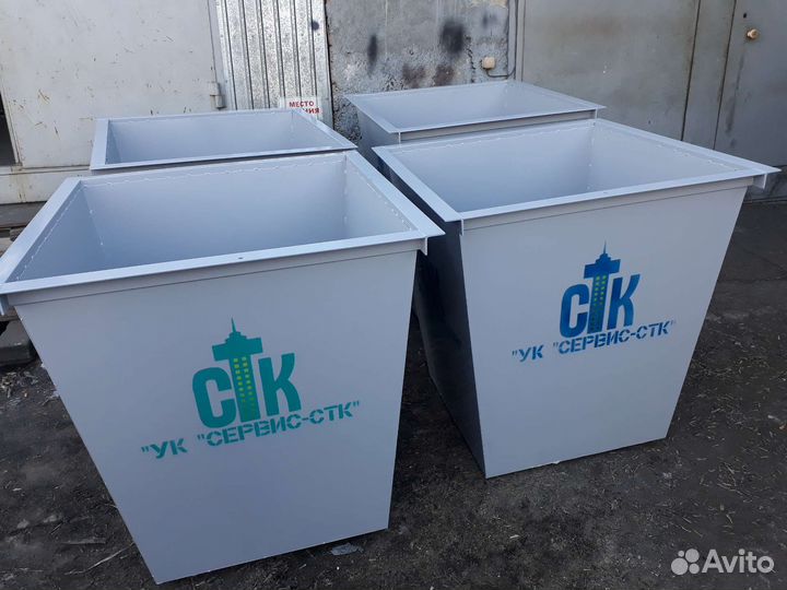 Бак контейнер мусорный тбо, тко