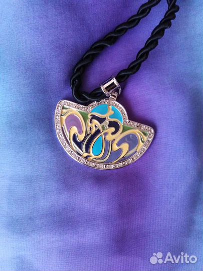 Комплект бижутерии Флоранж (кольцо и колье)