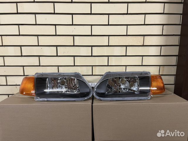 Фары на ваз 2114 чёрная маска Bosch