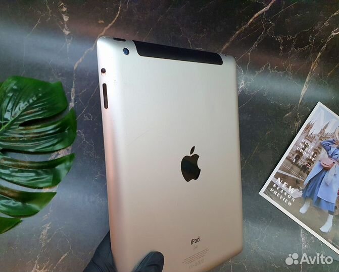 iPad 3 64gb wi-fi+cellular (SIM)