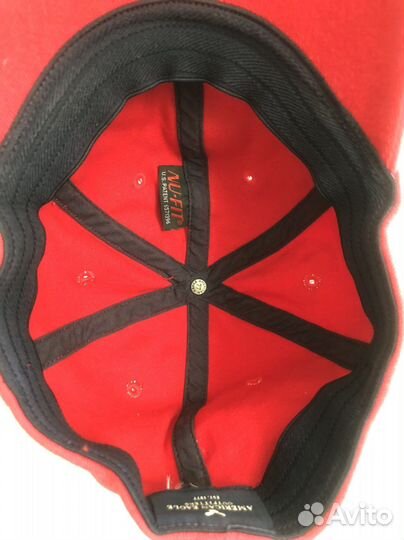 Кепка женская красная