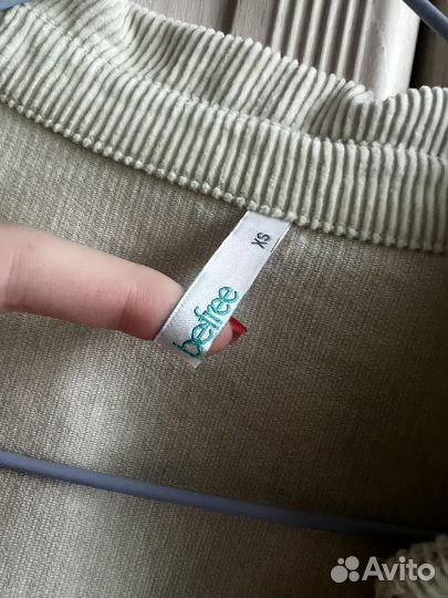 Рубашка вельветовая