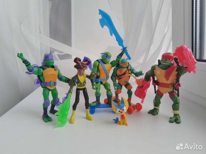 Черепашки ниндзя набор фигурок