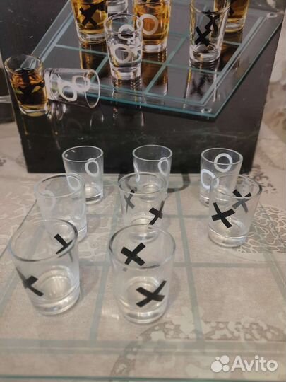 Набор стопок стекло