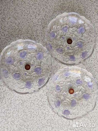 Тарелки Walther Glas стекло Германия