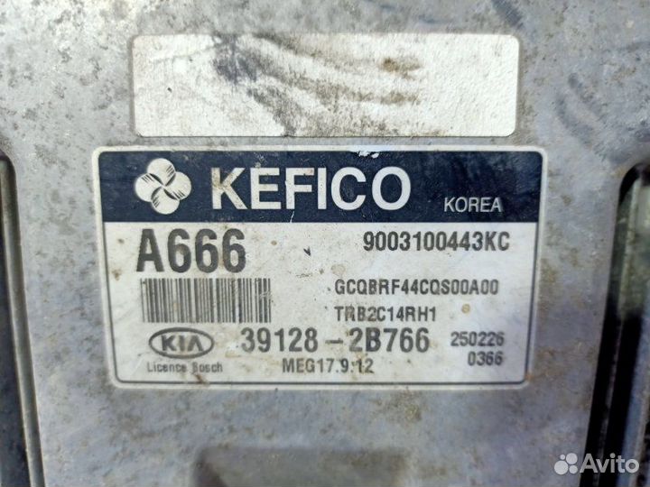 Блок управления двс Kia Rio QB