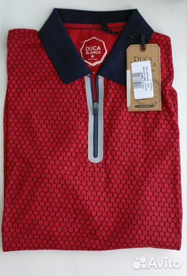 Футболка поло duca blanca Новая