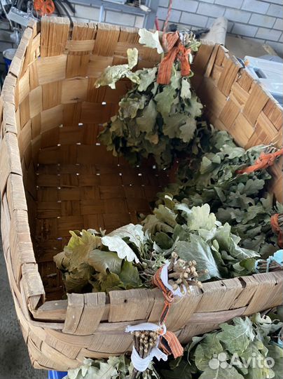 Корзина плетеная большая