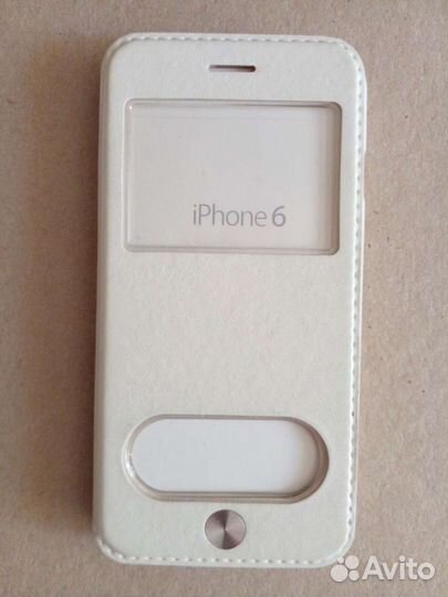 Чехол с окном на iPhone 6