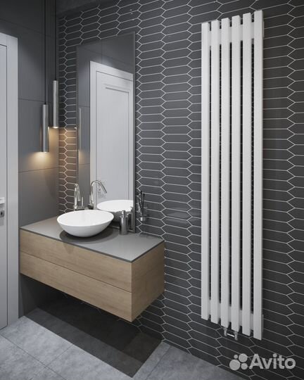 Радиатор стальной трубчатый Q40 420 V -10 секц