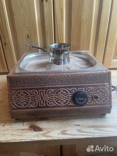 Кофеварка на песке