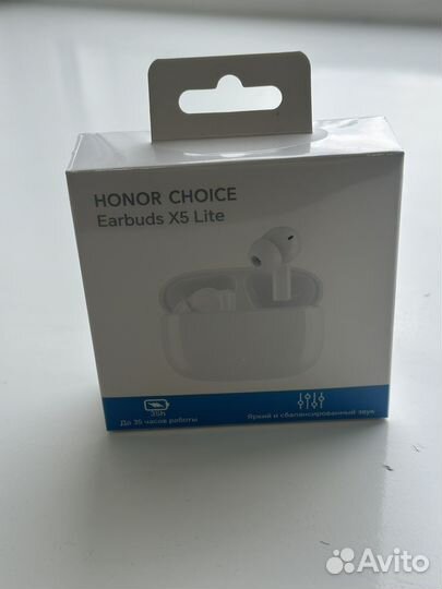 Беспроводные наушники honor x5lite