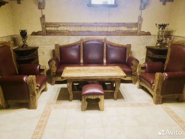 Деревянная мебель из массива ручной работы