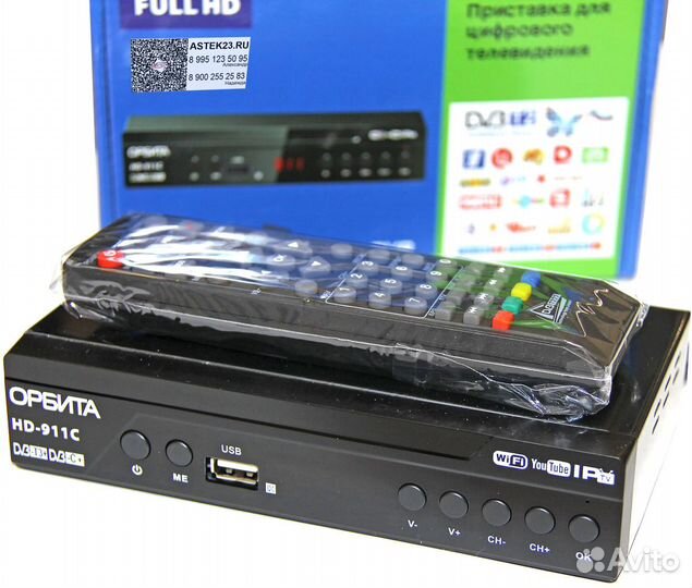 Цифровая тв приставка DVB-T2, тв приставка