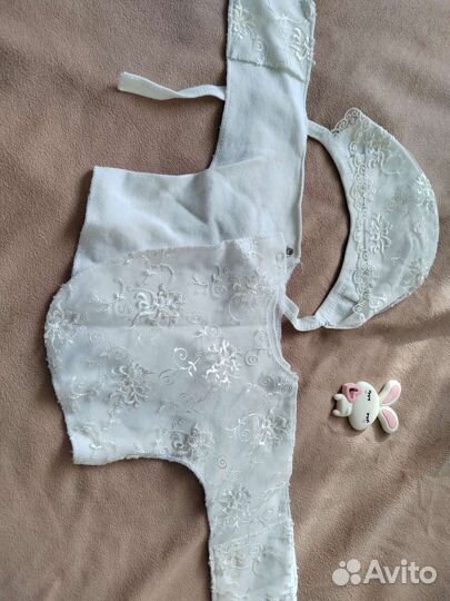 Комплект для девочки на выписку, крещение