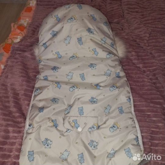 Конверт на выписку из овчины