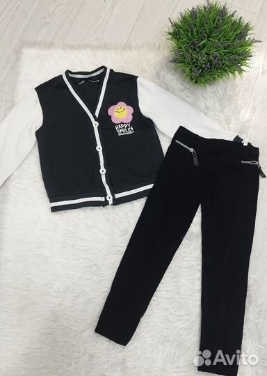Фирменные комплекты девочки с рукавом 122-128 см