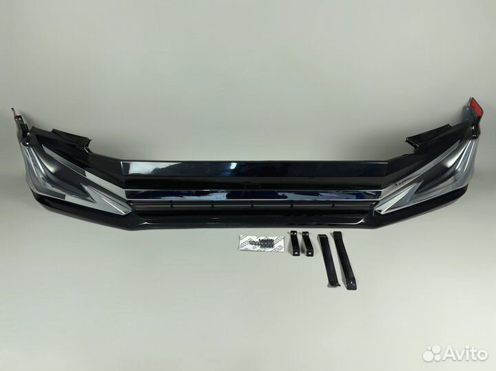 Губа передняя Prado 150 с18г Modellista