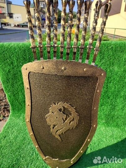 Щит подарочный/ подставка под шампуры