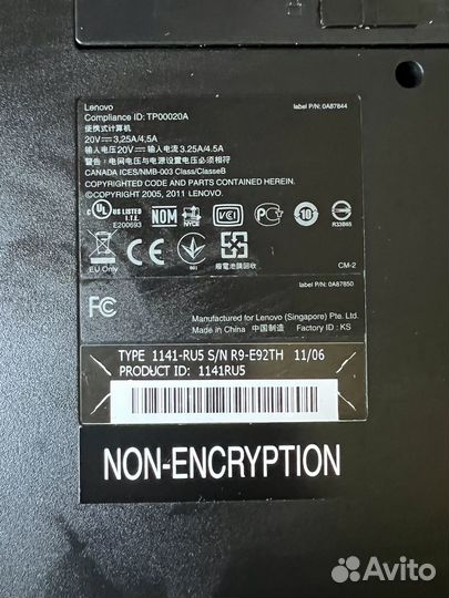 Ноутбук lenovo thinkpad e420