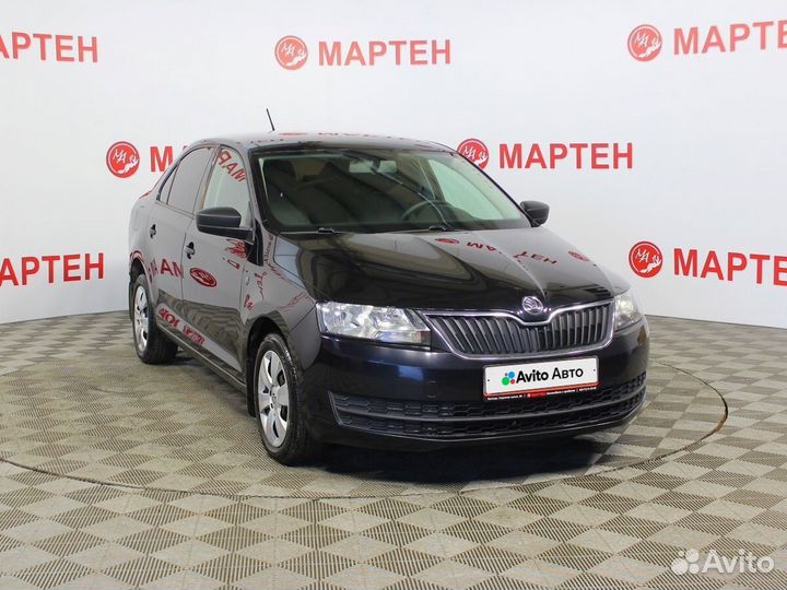 Skoda Rapid 1.6 МТ, 2017, 93 000 км