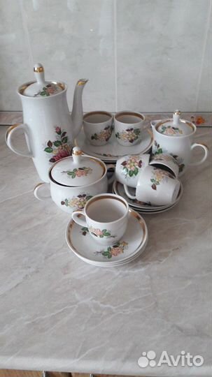 Сервиз чайный,кофейный