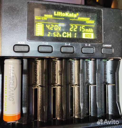 Литий-ионный высокотоковый аккумулятор 18650