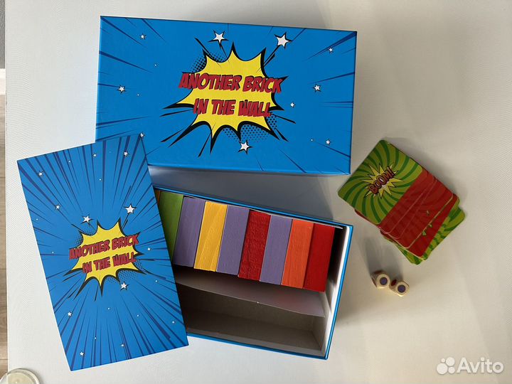 Настольная игра падающая башня Дженга