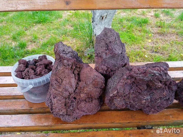 Лава вулканическая для аквариума