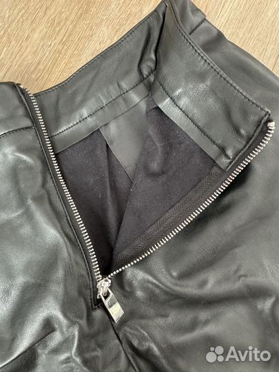 Шорты женские кожаные 44 46 размер