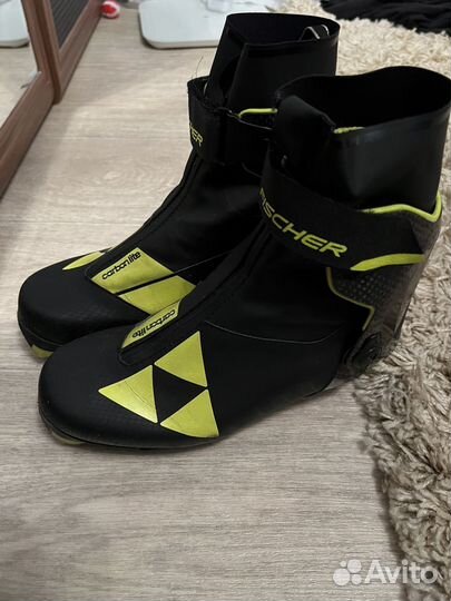 Лыжные ботинки fischer carbonlite
