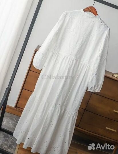 Белое платье zara