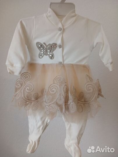 Платье комбинезон для малышей