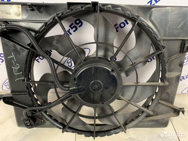 Диффузор с вентилятором Hyundai Tucson JM 2.0 tdci