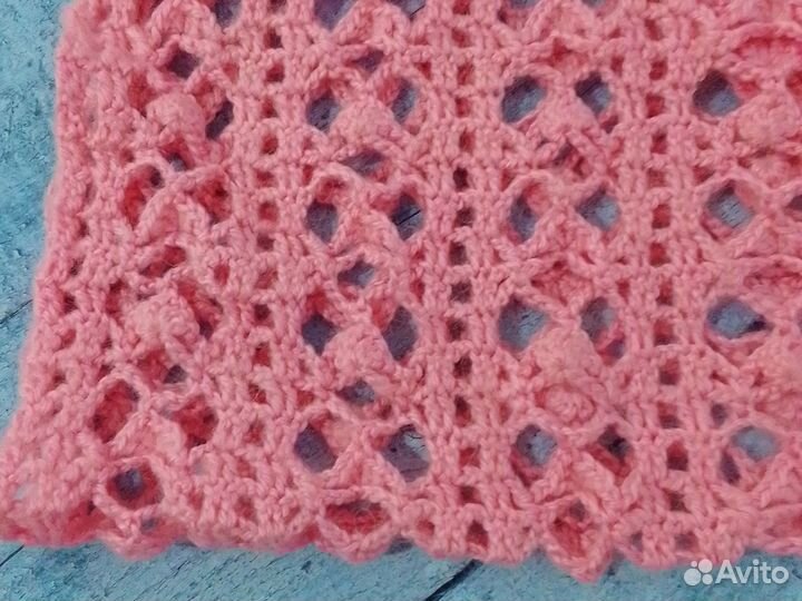 Теплый Красивый шарф из шерсти для девочки