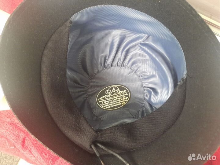 Шляпа женская шерсть