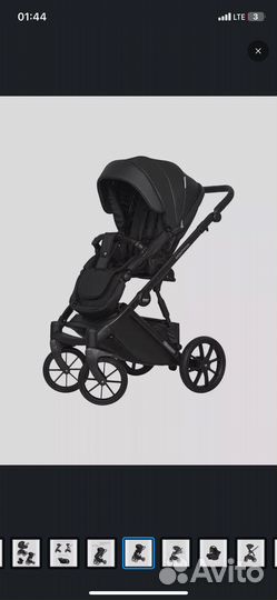 Коляска Riko basic montana 2 в 1 ecco