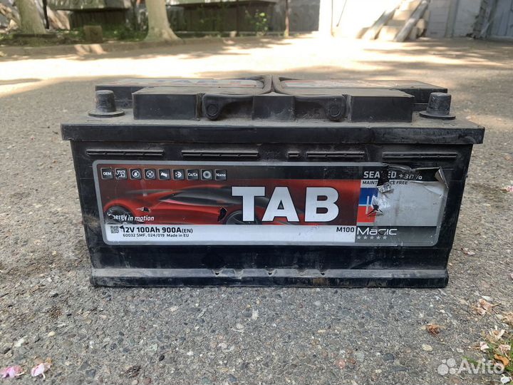 Аккумулятор 12 100Ah 900A(EN)