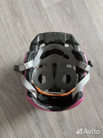 Детский велосипедный шлем (BTwin Kiddy baby pink)