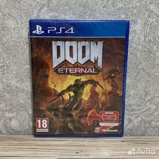 Игра PS4/PS5 Doom Eternal в Упаковке