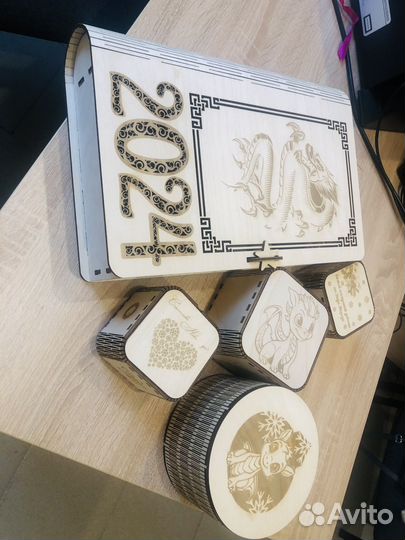 Подарочные коробки из дерева опт