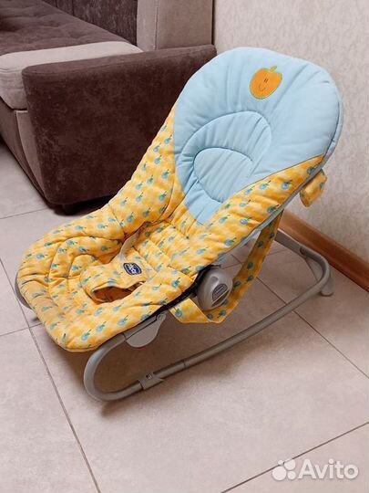 Детский шезлонг-качалка Chicco и Geburt 0+
