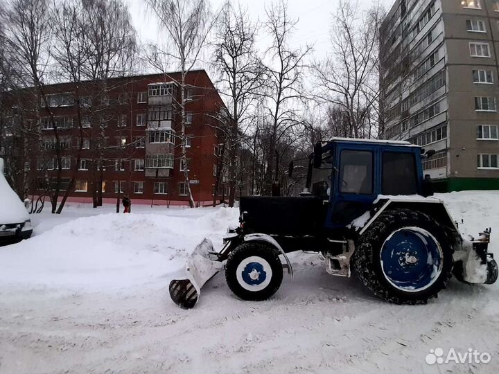 Услуги трактора. Мтз 82