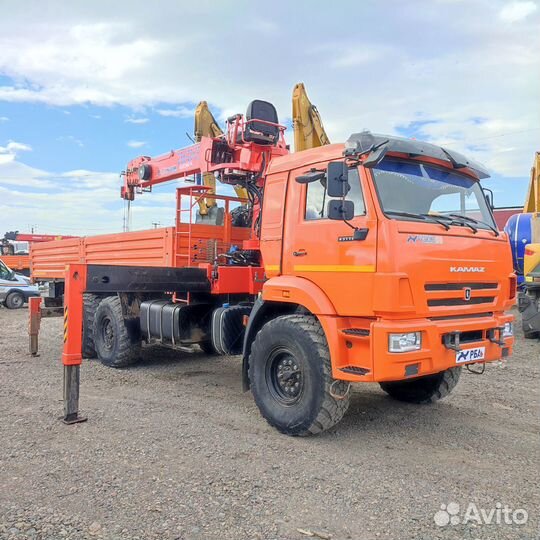 КАМАЗ 43118 с КМУ, 2021