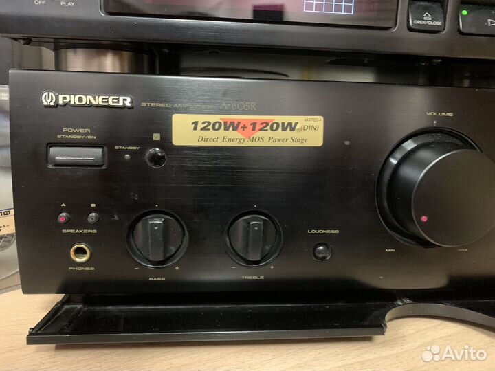 Музыкальный центр Pioneer A-605R Mos