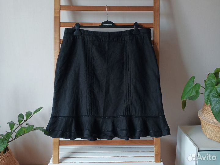 Юбка лен Next plus size